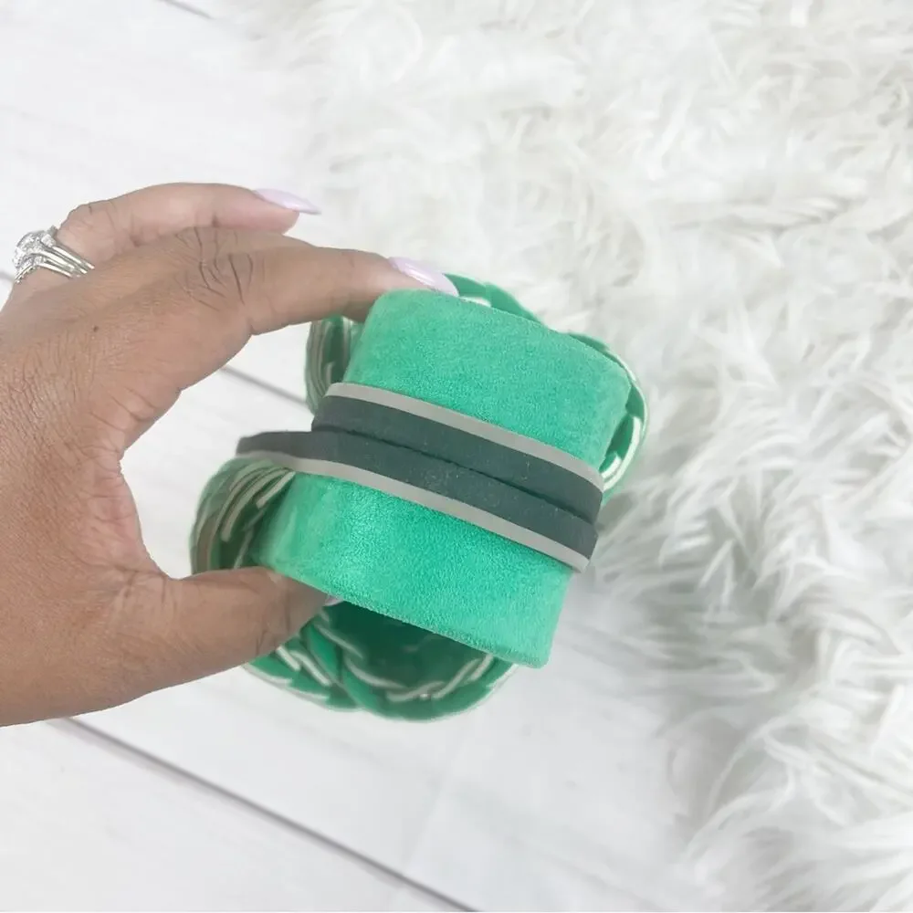 Rag‎ & Bone Bailey Sport Slide Sandal in Kelly in Green Size 36